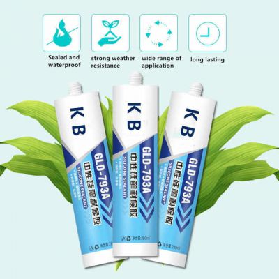 Neutral Silicone Weather-resistant Sealant for Water Proofing, Mould Proof, High Elasticity and Anti-aging