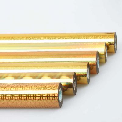 Stamping Foil Silver Holographic Silver Rainbow Holographic Hot Stamping Foil for Plastic and Paper