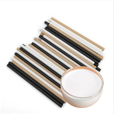 Chinese Customizable Juice Beverage Paper Straw Manufacture Wholesale 100% Biodegradable Disposable Party Paper Straws