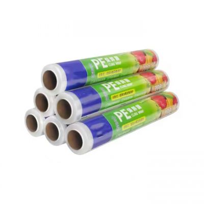 Pe Cling Film for Food Wrap Food Grade High Temperature Resistant Breakpoint Type