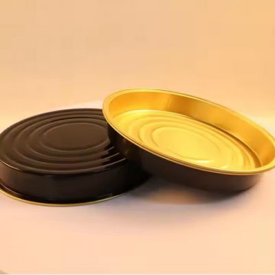 Pizza Takeout Packaging Box Food Grade Thickened Aluminum Foil Baking Box Factory Wholesale